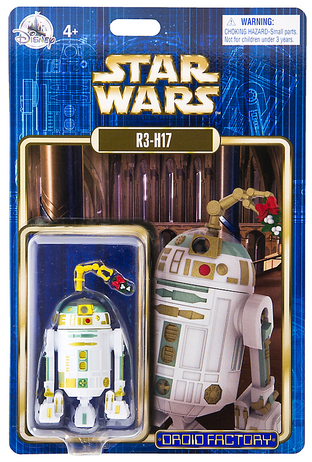 Star Wars 2017 Disney Droid Factory R3-H17 Holiday Edition Astromech SOLD OUT!!