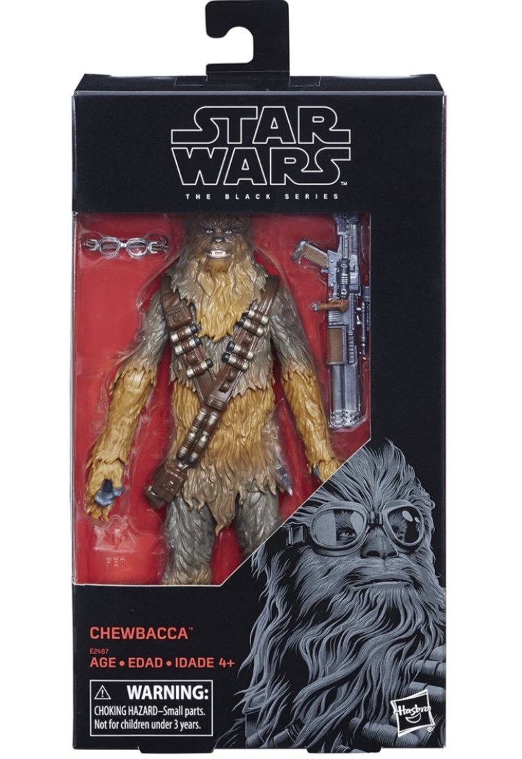 Target Exclusive Solo Sealed Vandor 1 Star Wars Black Series 6" Inch Chewbacca 