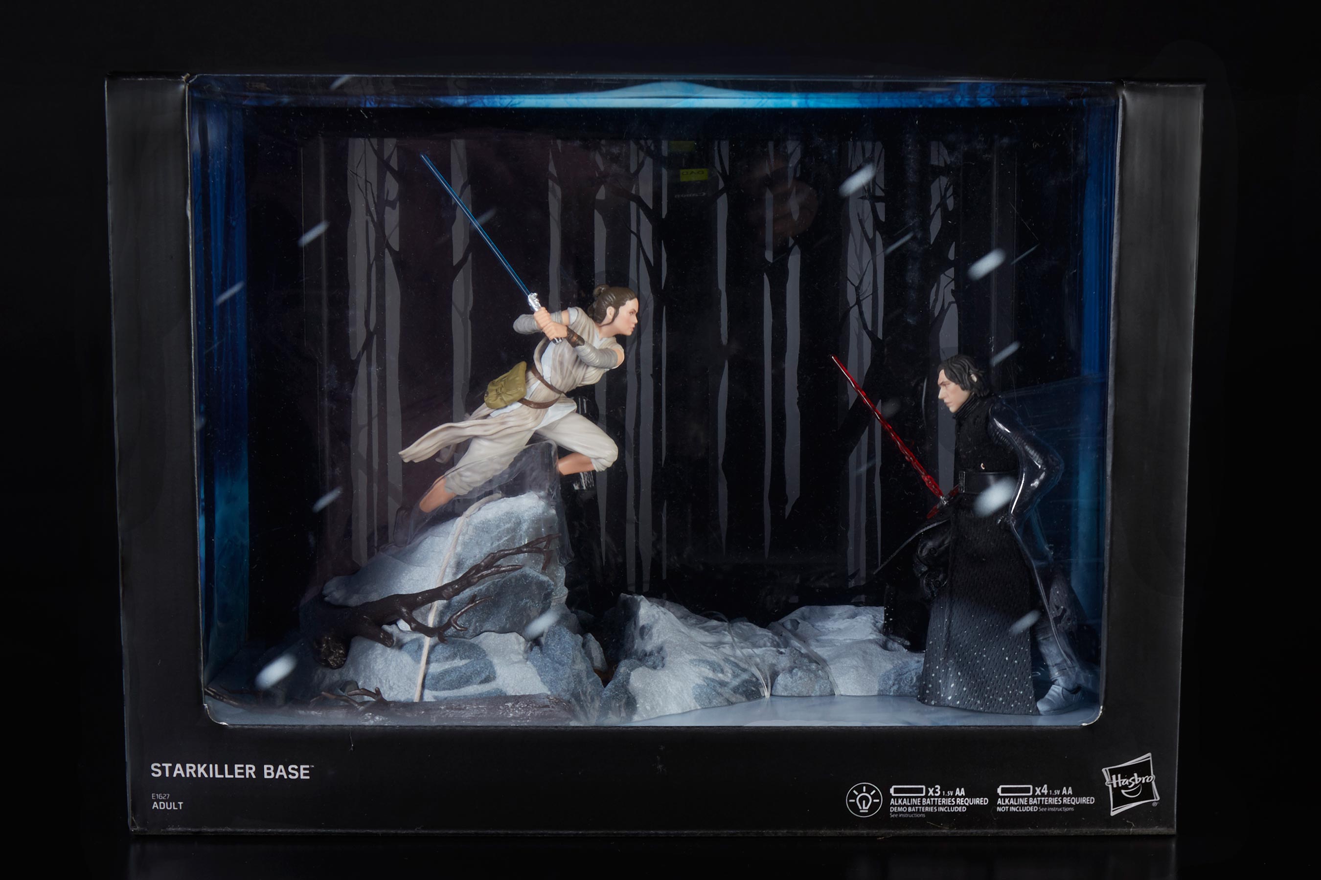 Starkiller Base Hasbro Star Wars The Black Series Centerpiece Rey & Kylo Ren Action Figure for sale online 