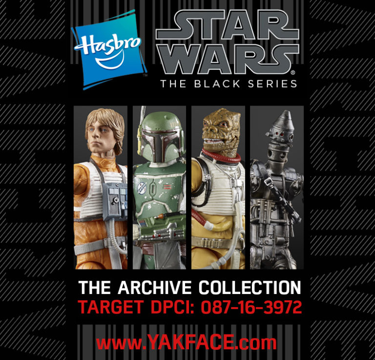 Target DPCI 6″ Black Series Archive Collection