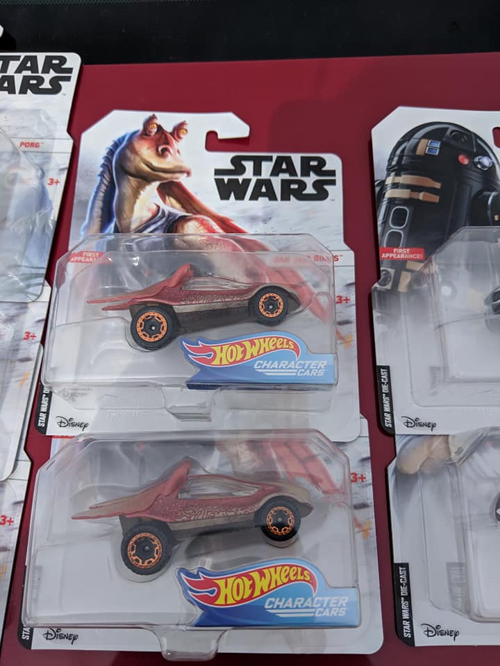 Disney Hot Wheels Star Wars Character Vehicle