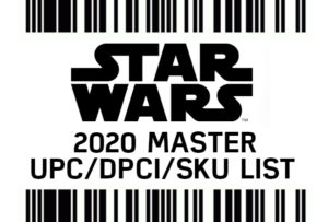 2020 Master UPC / DPCI / SKU List 