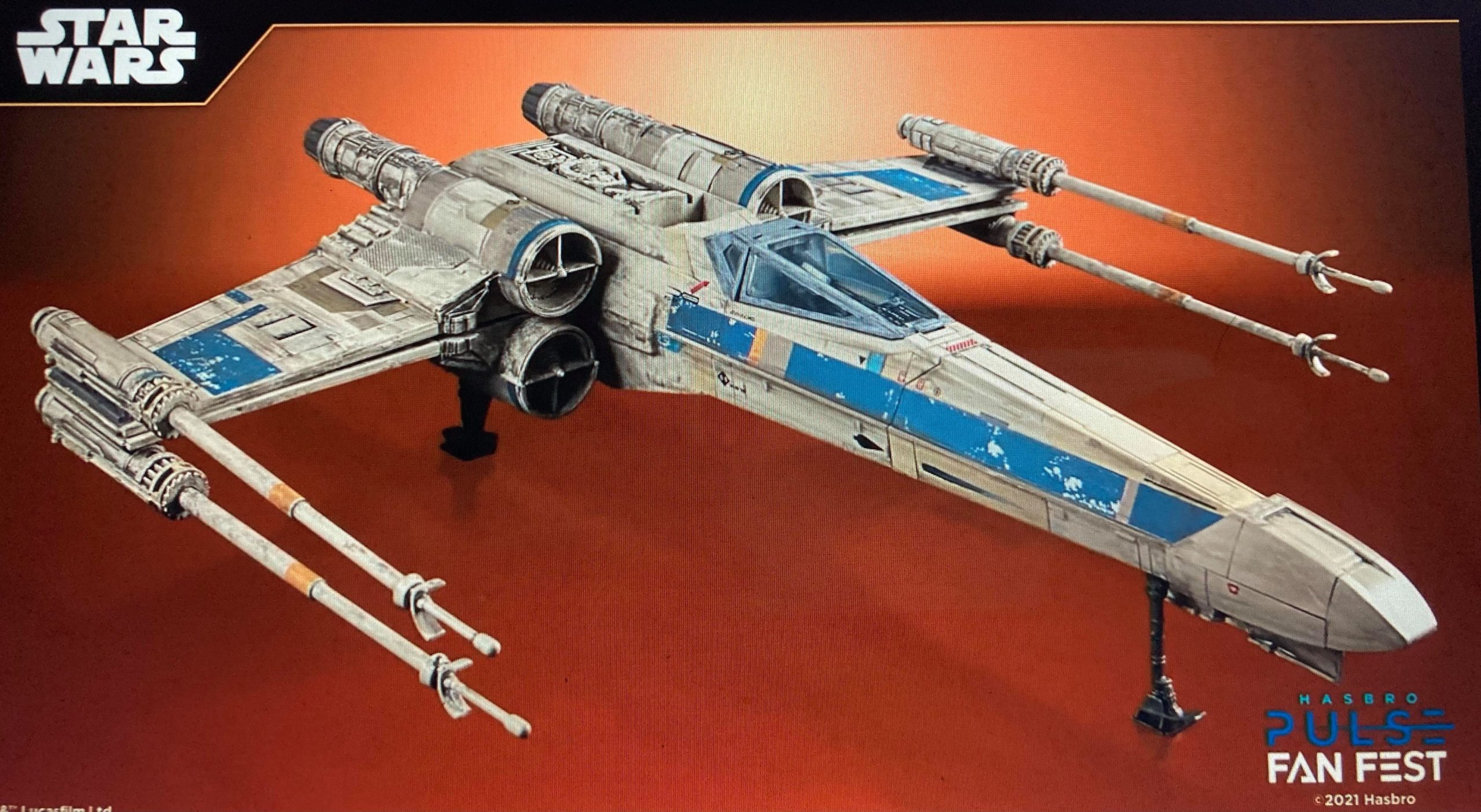STAR WARS - Antoc Merrick's X-Wing Fighter - Vintage Colection :  : Figurines Hasbro Star Wars