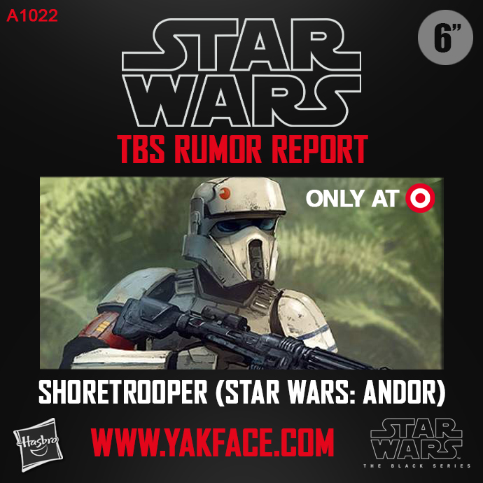 TBS Rumor Report Update: Target Exclusive Shoretrooper from Andor