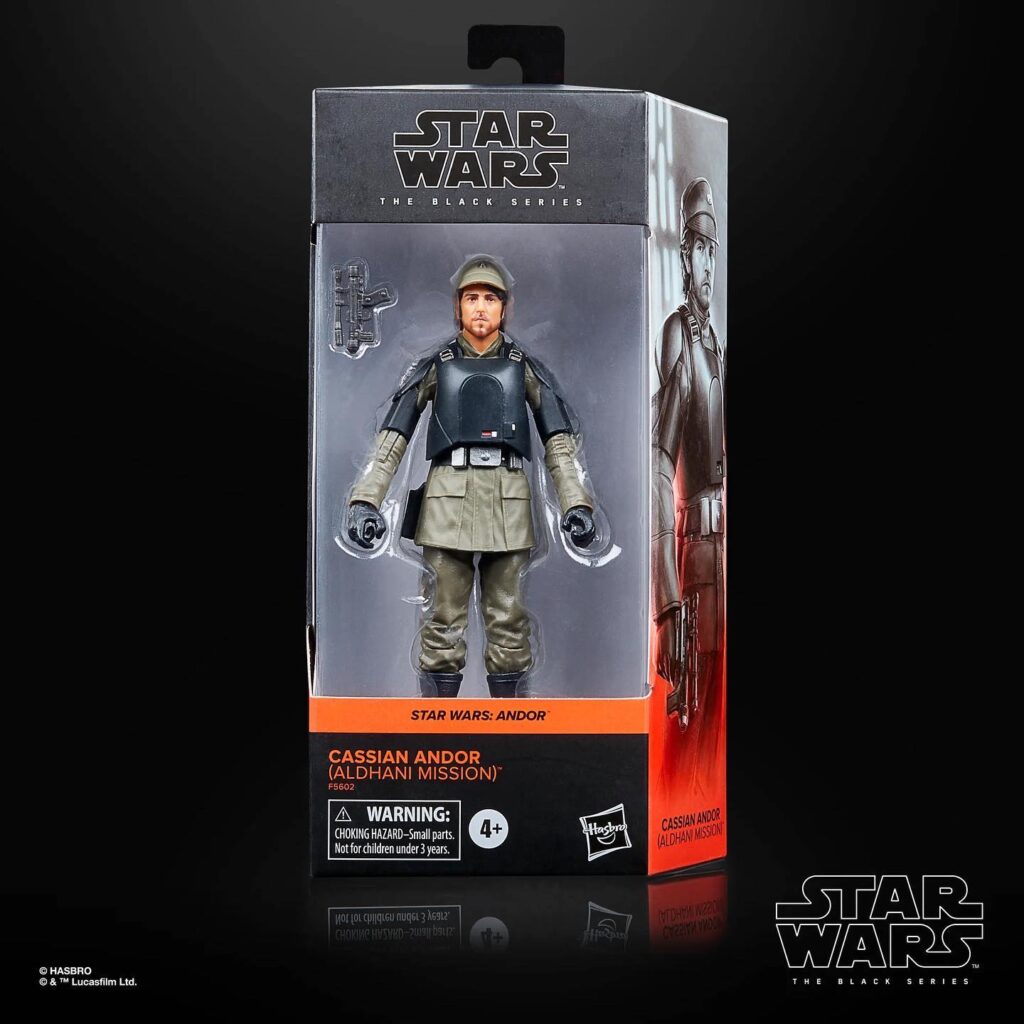 Walmart Exclusive Black Series Cassian Andor (Aldhani Mission) Now Shipping