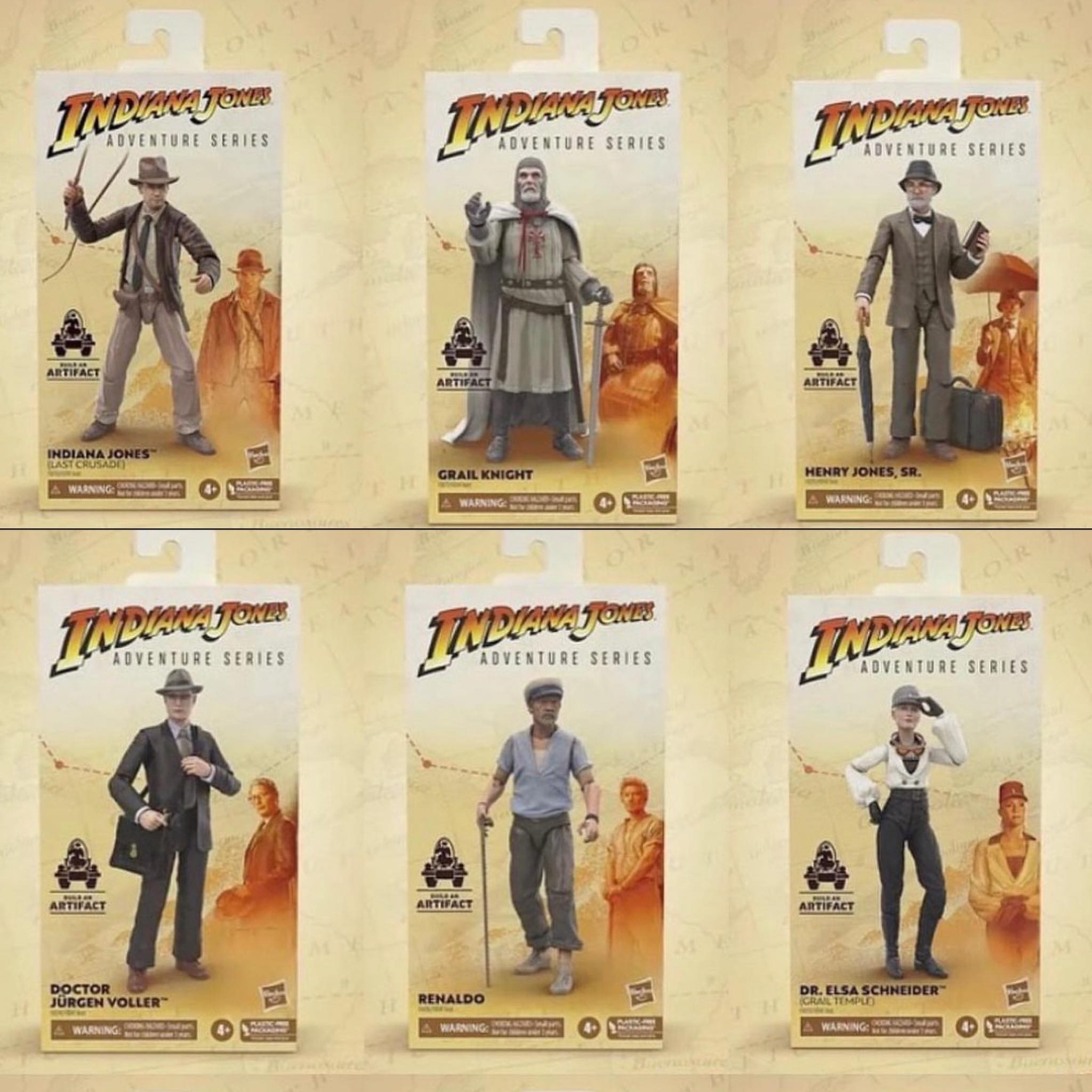 Indiana Jones Adventure Series Indiana Jones (Cairo) Action Figure (6”) - Indiana  Jones